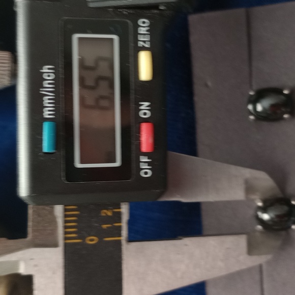 Black Onyx Stone Stud Earrings - Picture 11 of 12